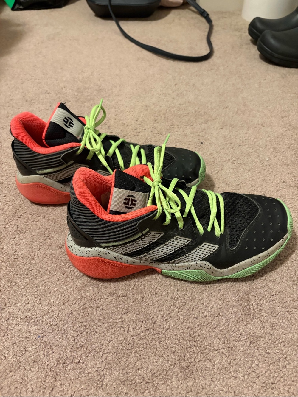 🐢 ADIDAS - Harden Stepback Trainers - Shoes - Size 8 Men’s